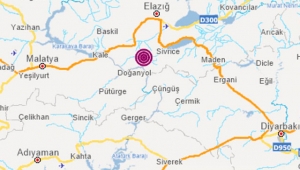 Elazığ'da 15 dakika içinde 5 artçı sarsıntı