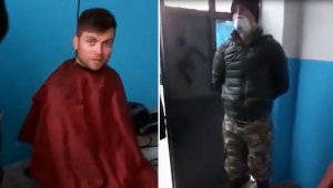 Çankırı'da kaçak saç tıraşına polis baskını