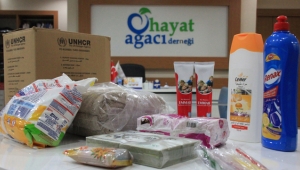 Birleşmiş Milletler Sivas'ta Hijyen Seti Dağıttı!