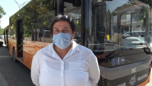 25 yıllık şoför Fatma, şimdi de belediye otobüsü kullanıyor!