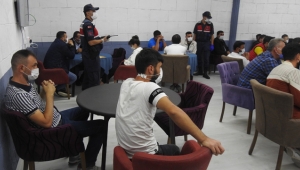 Nevşehir'de derneğe kumar baskını yapıldı!