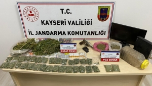 Kayseri'de uyuşturucuya 1 gözaltı!