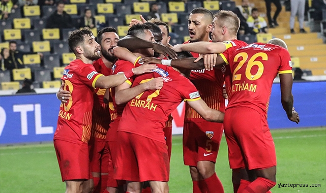 Kayserispor, sahasında Fenerbahçe'yi ağırlıyor!