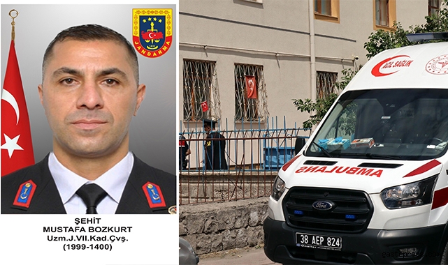 Kayseri'ye şehit ateşi düştü!