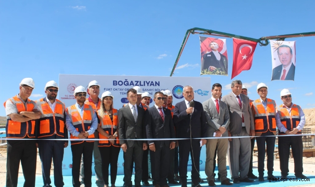 Yozgat'ın Boğazlıyan ilçesinde bulunan Fuat Oktay Organize Sanayi Bölgesi’nin temel atma töreni gerçekleşti.