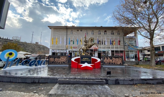 Kayseri İncesu meydanına yeni tören alanı!