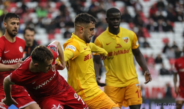 Kayserispor, Antalya deplasmanında farklı yenildi!