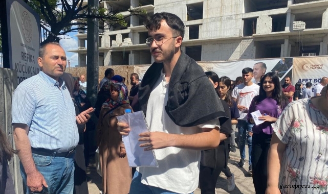 Kayseri'de YKS heyecanı 2'inci oturumla sürdü!