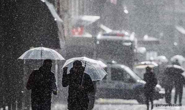 Meteorolojiden Kayseri ve çevre iller için kuvvetli sağanak uyarısı!