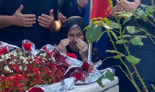 7 yıldır dinmeyen acı: 15 Temmuz şehidi kabri başında anıldı!