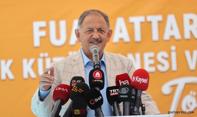 Bakan Mehmet Özhaseki, “Türkiye Yüzyılı için Eğitimli Olmalıyız"
