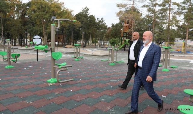 Başkan Çolakbayrakdar: "Çocuklar için ağaç evin de olduğu çok fonksiyonlu park yapıyoruz"