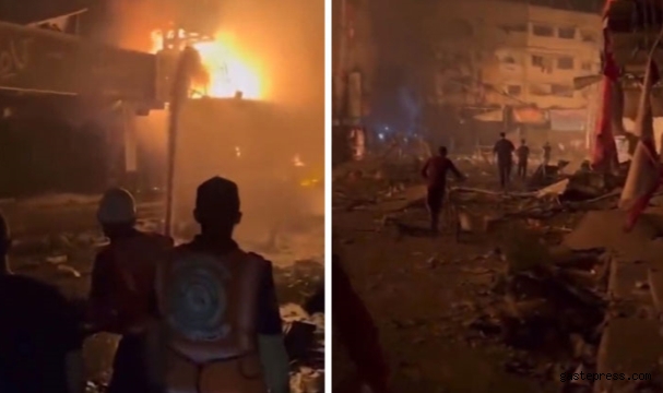 İsrail, Gazze Şeridi’nde pazar yerini vurdu: 13 ölü!