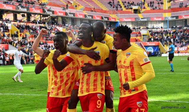Kayserispor sahasında 3 golle kazandı