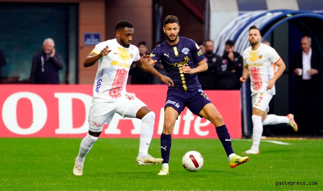 Trendyol Süper Lig: Kasımpaşa: 3 - Kayserispor: 4