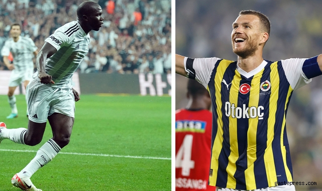 Fenerbahçe’de Dzeko, Beşiktaş’ta Aboubakar!