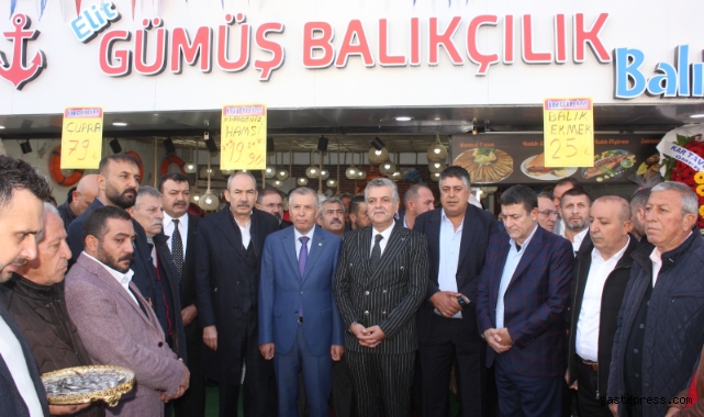 Gümüş Balıkçılık 2. şubesini Talas'ta açtı!