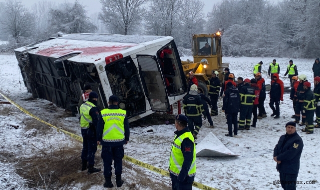 Kastamonu'daki feci kazada 6 kişi öldü, 33 kişi yaralandı!