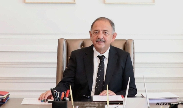 Bakan Özhaseki, Başkan Çamlı'yı tebrik etti!