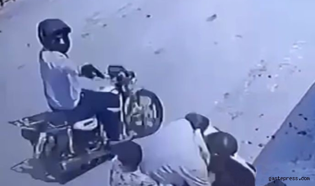 Dede torunlarının gözü önünde vuruldu: O anlar kamerada!