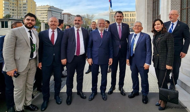 Başkan Büyükkılıç, Ankara’da Cumhurbaşkanı Erdoğan ile görüştü!