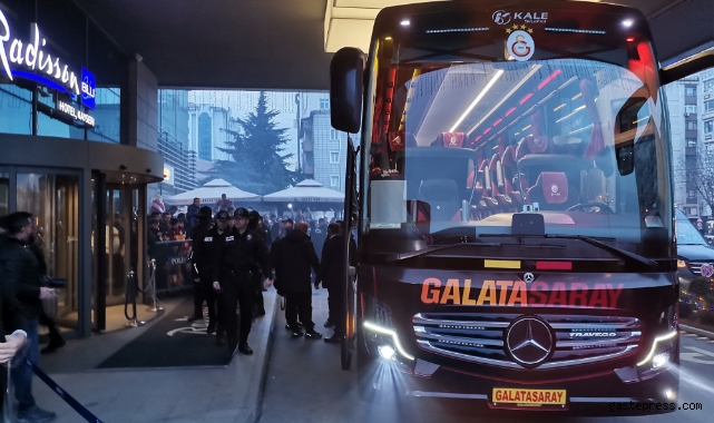 Galatasaray kafilesi Kayseri'de!