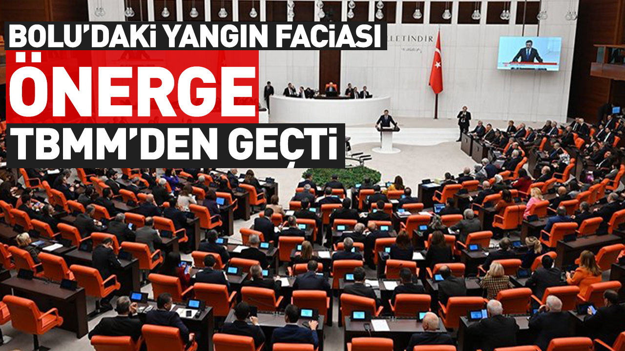 Kartalkaya’daki otel yangınına ilişkin Meclis Araştırma Komisyonu kurulacak!