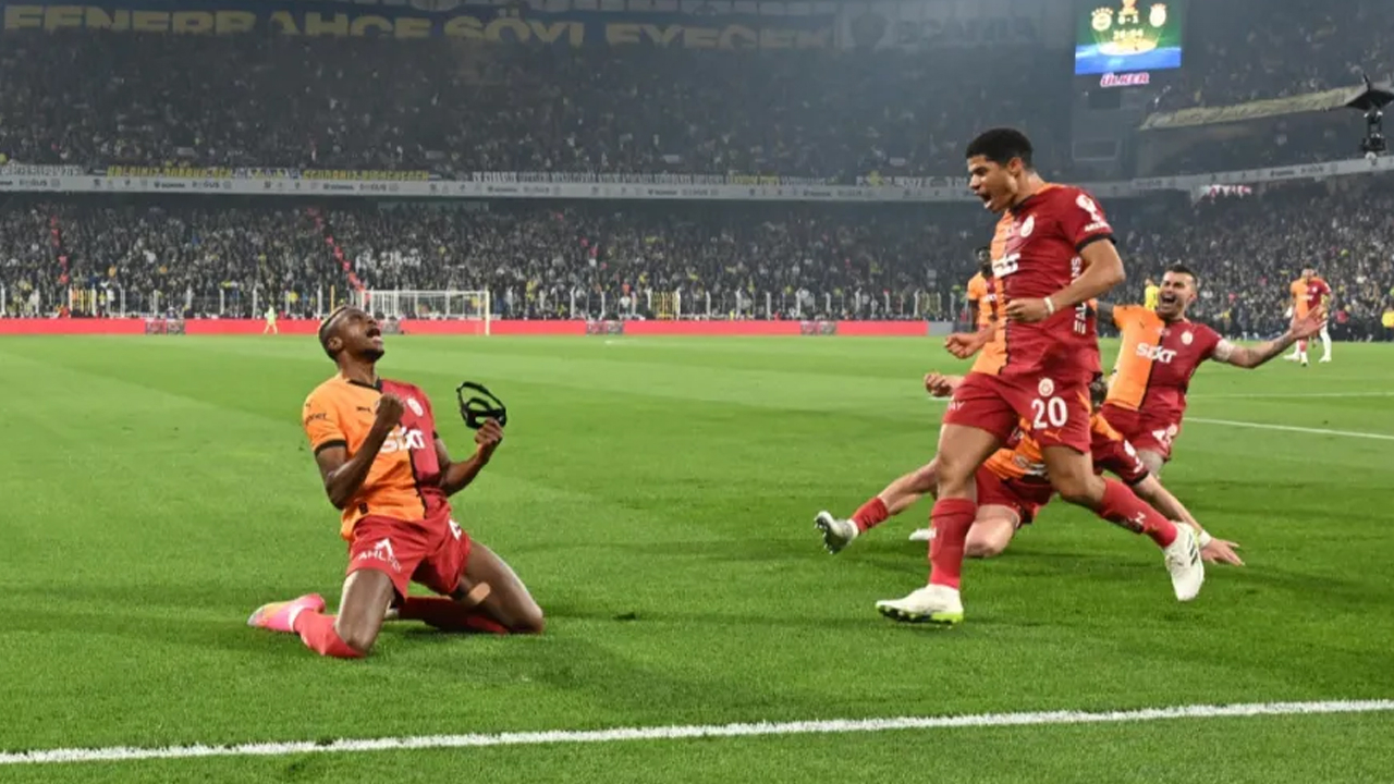Galatasaray, Fenerbahçe'yi Kadıköy'de devirdi ve yarı finale yükseldi!