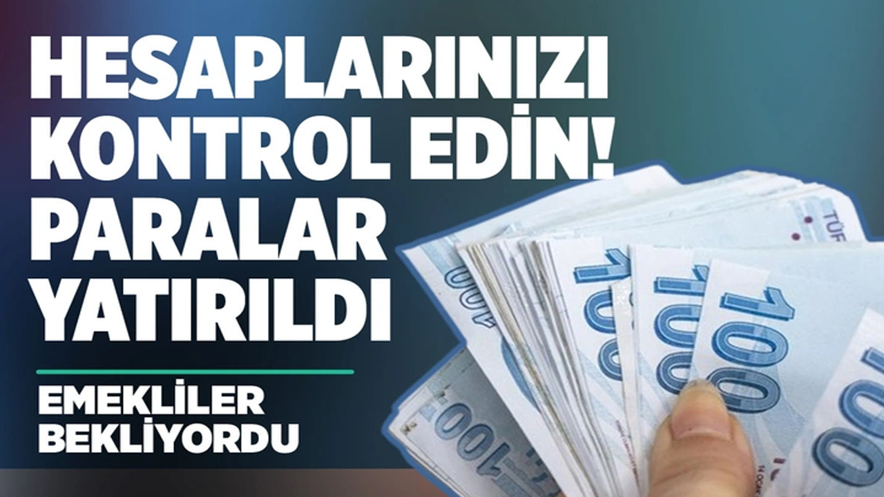 Emeklilerin bayram ikramiyesi farkları ödeniyor!