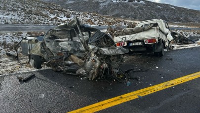 Kayseri'de feci kaza: 1 ölü, 1 yaralı!