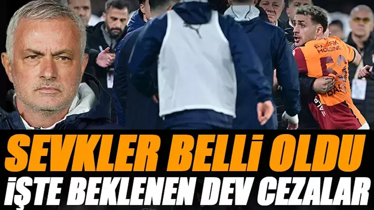 Dev derbinin PFDK sevkleri belli oldu! İşte verilecek olası cezalar...