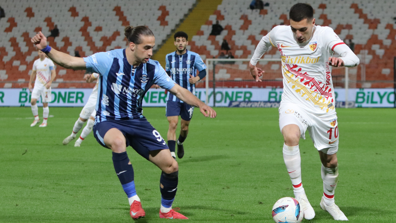 Kayserispor, Adana Demirspor’u 2-0 Yenerek Küme Düşme Hattından Bir Adım Uzaklaştı!