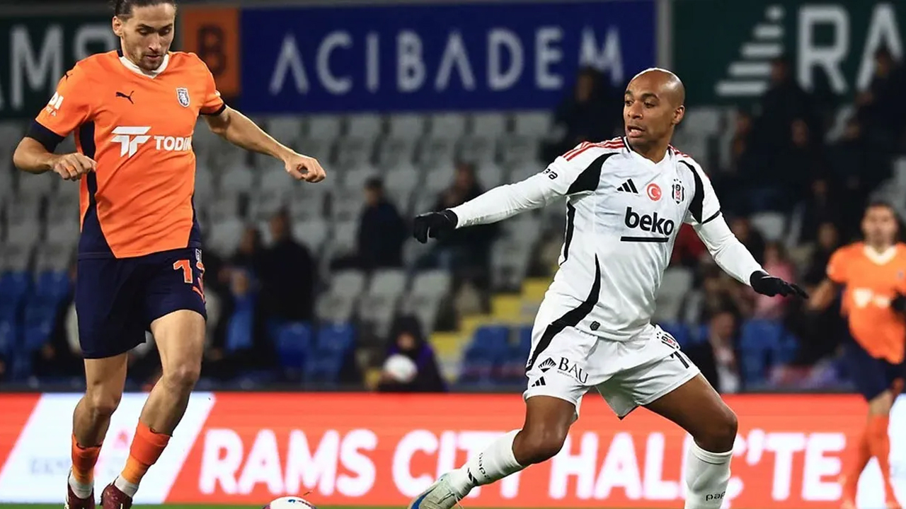 Beşiktaş sahasında Başakşehir'e 2-0 mağlup oldu!