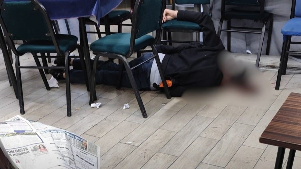 İzmir'de kahvehanede 'namus' cinayeti işlendi!