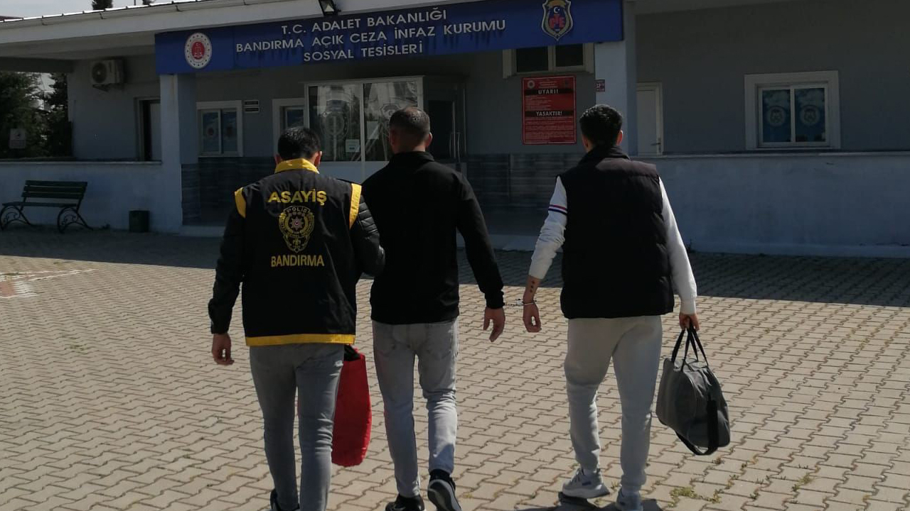 Balıkesir’de hapis cezası bulunan 29 şahıs yakalandı!