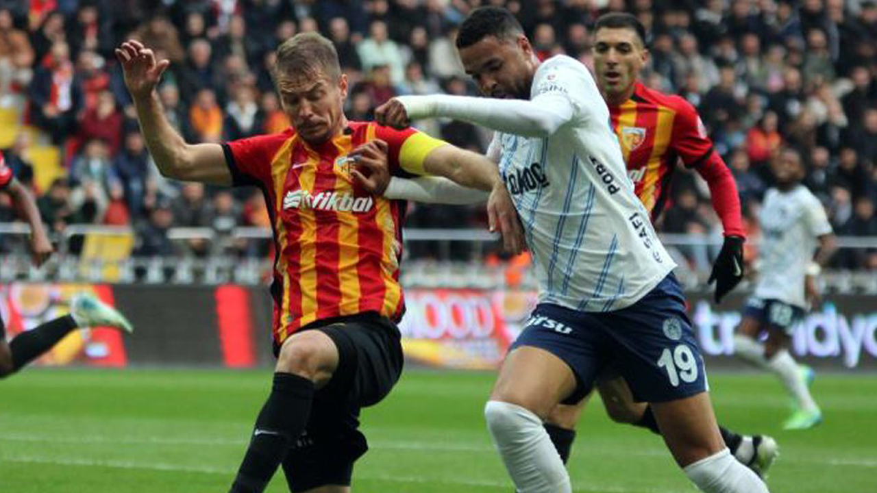 Kayserispor, iç saha maçlarını tamamladı!