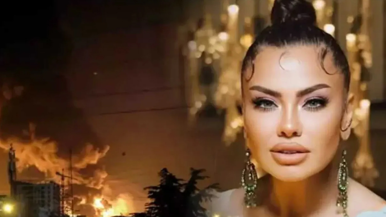 Şarkıcı Lara, İran'da savaşın ortasında kaldı!