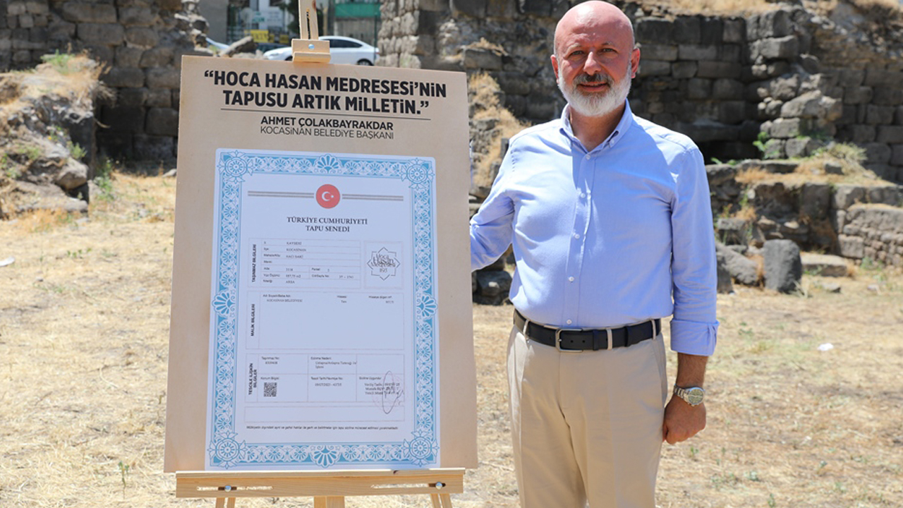 Kocasinan’da 8 Asırlık Tarihi Yapı Yeniden Şehre Kazandırılıyor!
