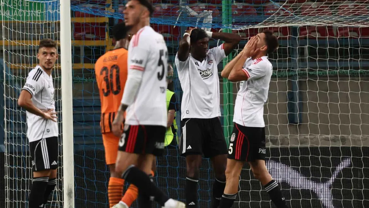Beşiktaş Avrupa Ligi’ne veda etti!