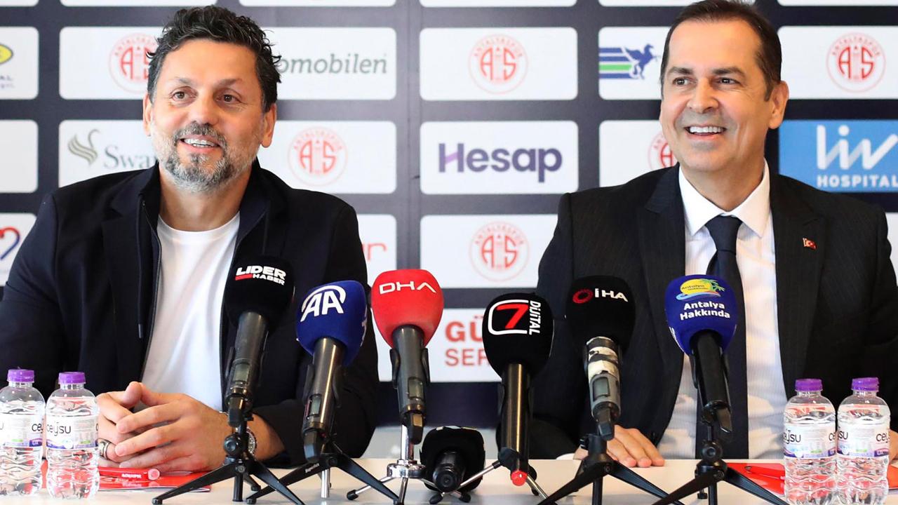 Antalyaspor'da Erol Bulut Dönemi Başladı: "Aidiyet Duygusu Yüksek"