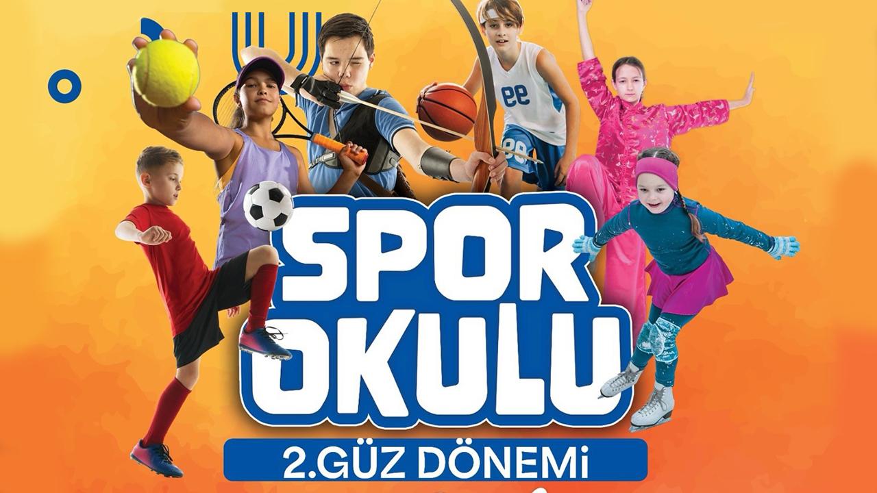 Büyükşehirin spor okullarında 2. güz dönemi kayıtları başladı!