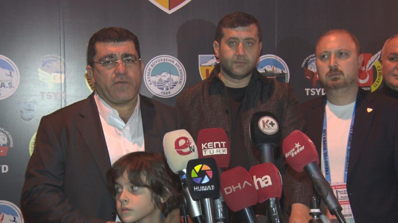 Baki Ersoy: "Kayserispor’un havlu atacağını düşünenler yanılıyor"