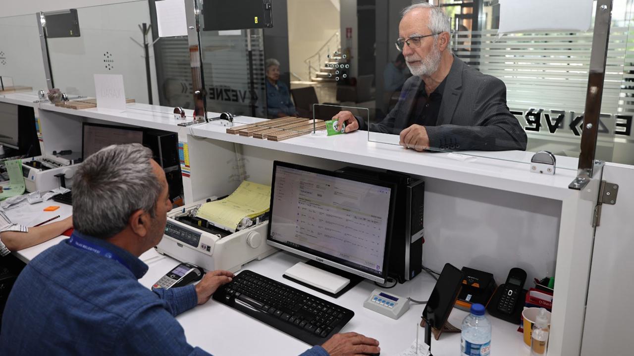 Talas Belediyesi'nde vergi mesaisi!