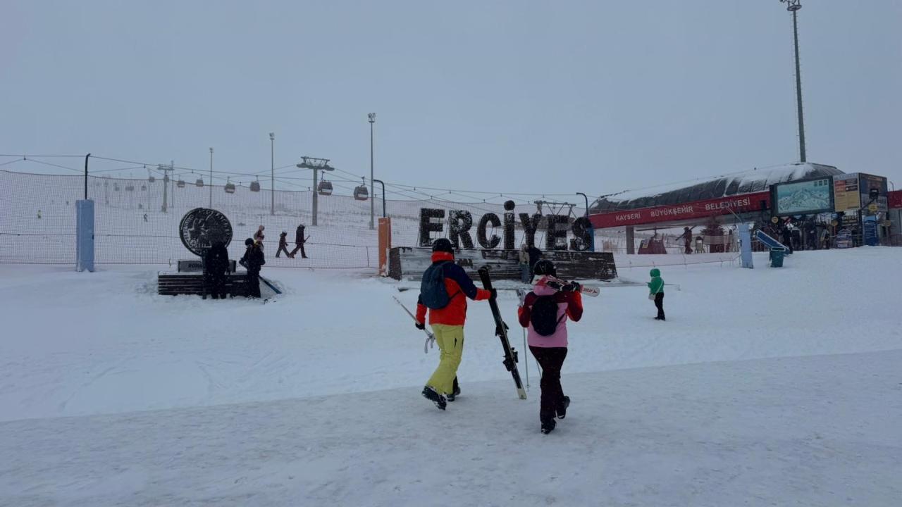 Kayseri güne beyaz örtüyle uyandı!