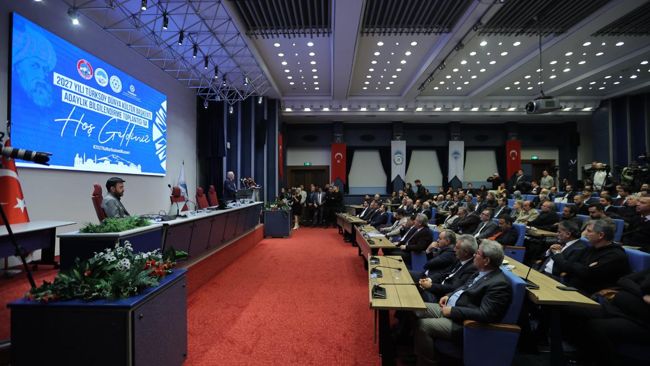 Kayseri'den; Türk Dünyası Kültür Başkenti olma yolunda ilk adım!