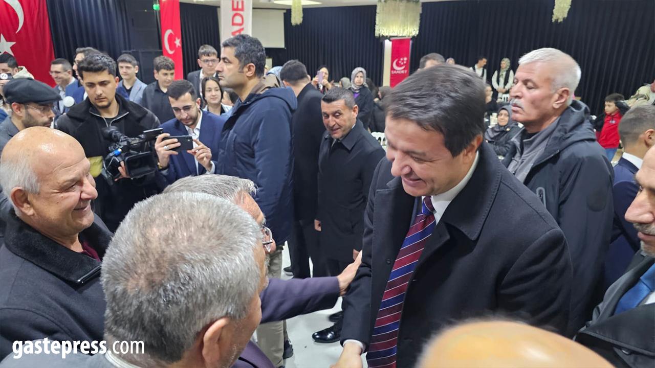 SP Genel Başkanı Arıkan, Kayseri’de Bayramlaşma Törenine Katıldı!