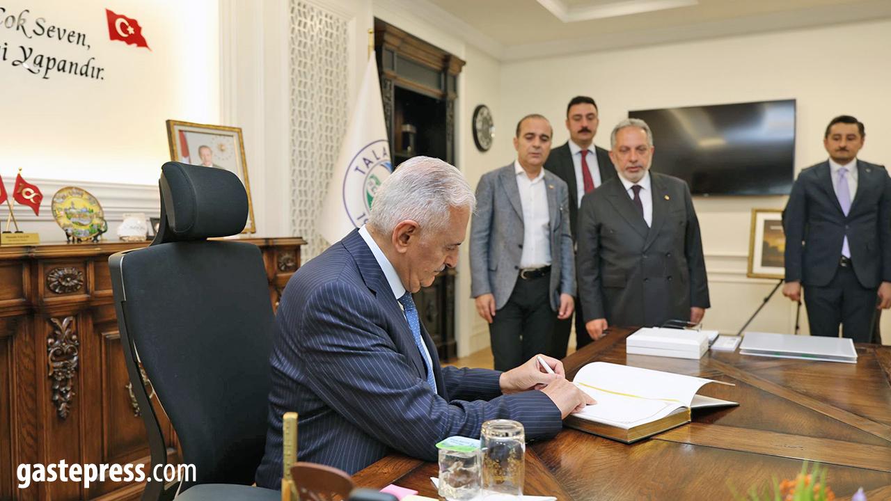 Binali Yıldırım Talas’ta: “Kayseri Bu Unvanın Hakkını Verecek”
