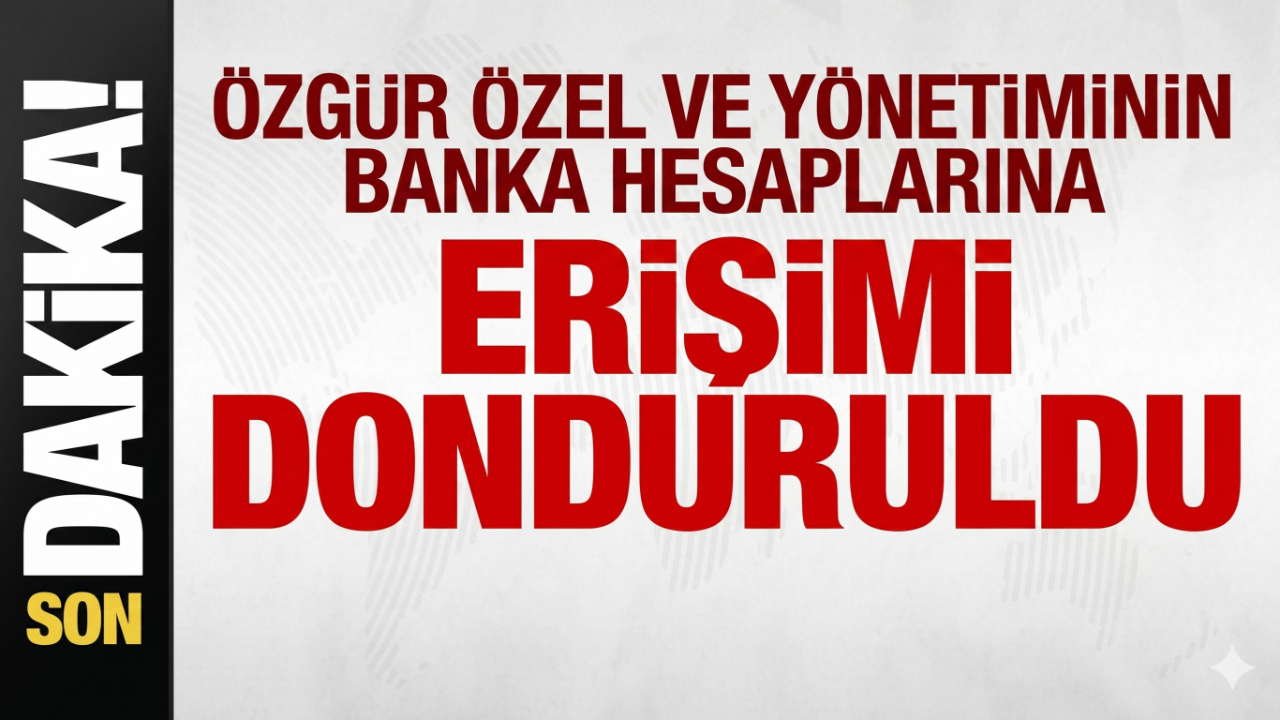 CHP’de kriz derinleşiyor! Özgür Özel yönetiminin hesaplarına erişim donduruldu!