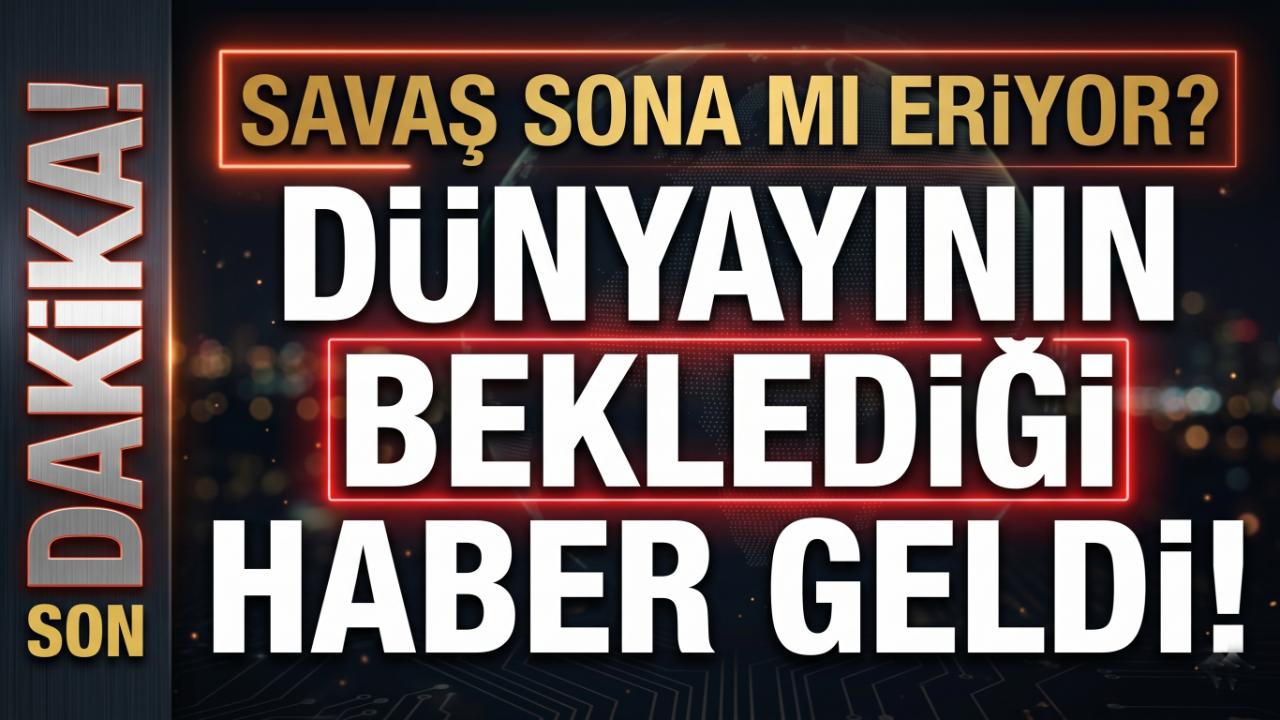 Dünyanın Beklediği Flaş Gelişme! İran Savaşı Sona mı Eriyor?