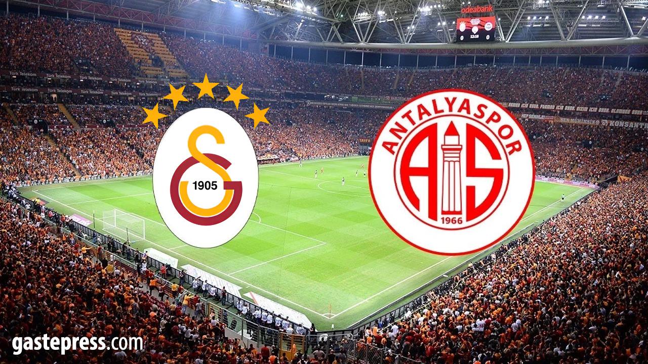 Galatasaray - Antalyaspor maçı ne zaman, saat kaçta hangi kanalda?